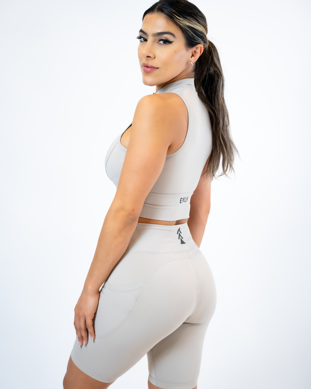 Hybrid High Waisted Biker Shorts