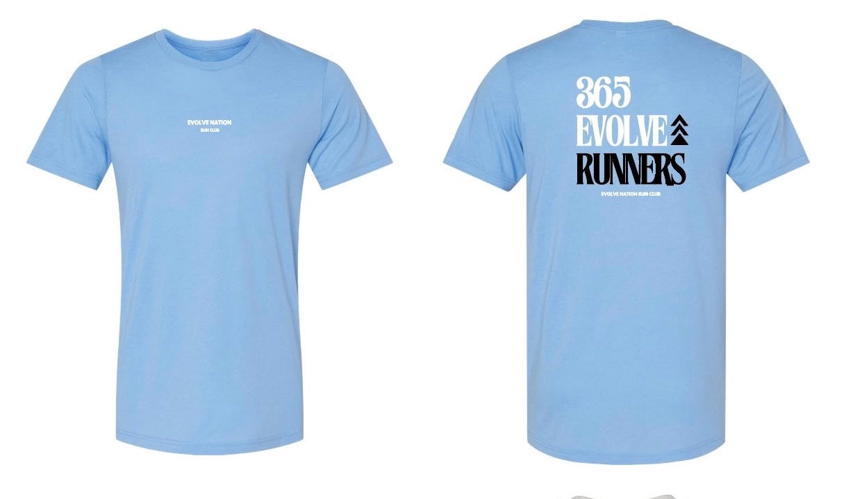 Evolve Nation Unisex Run Club Tees