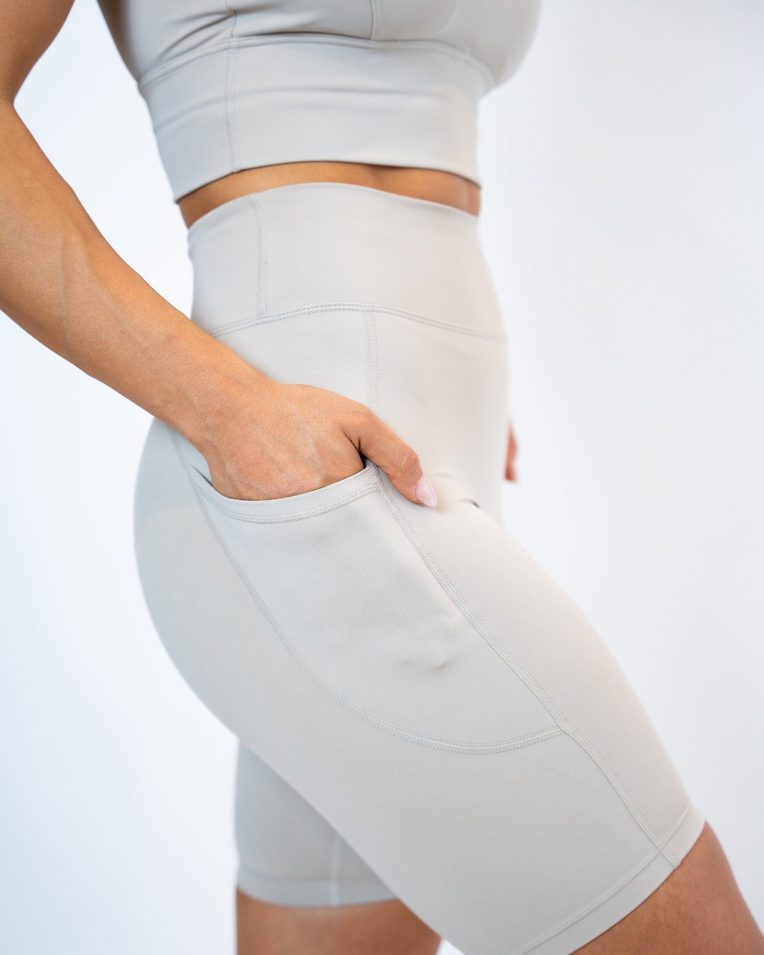 Hybrid High Waisted Biker Shorts