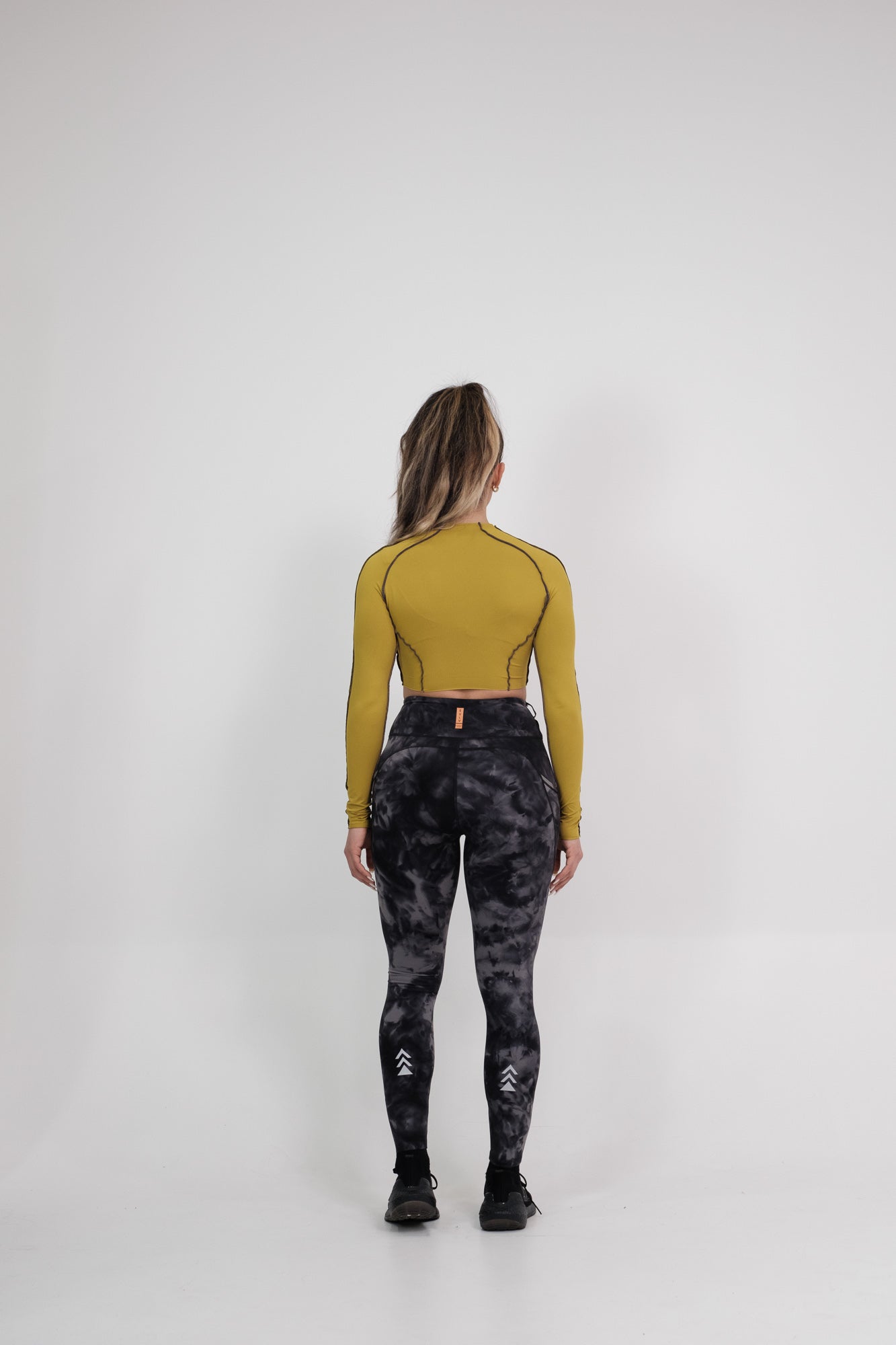 Performance Luxe Asymmetrical Long Sleeve - Antique Moss
