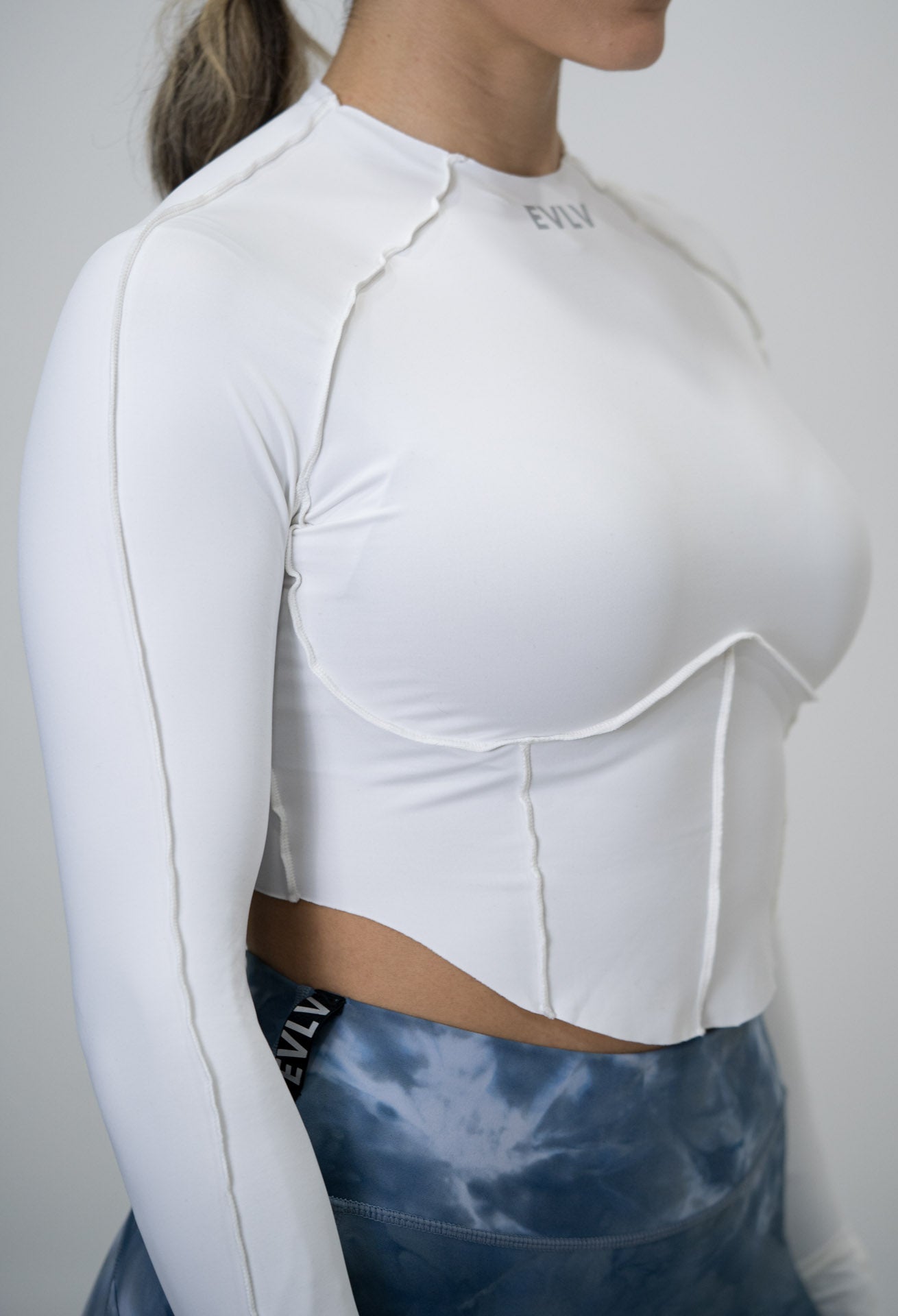 Performance Luxe Reversible Crop Top