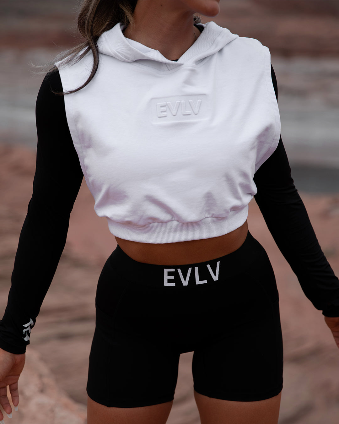 Active Sleeveless Hoodie