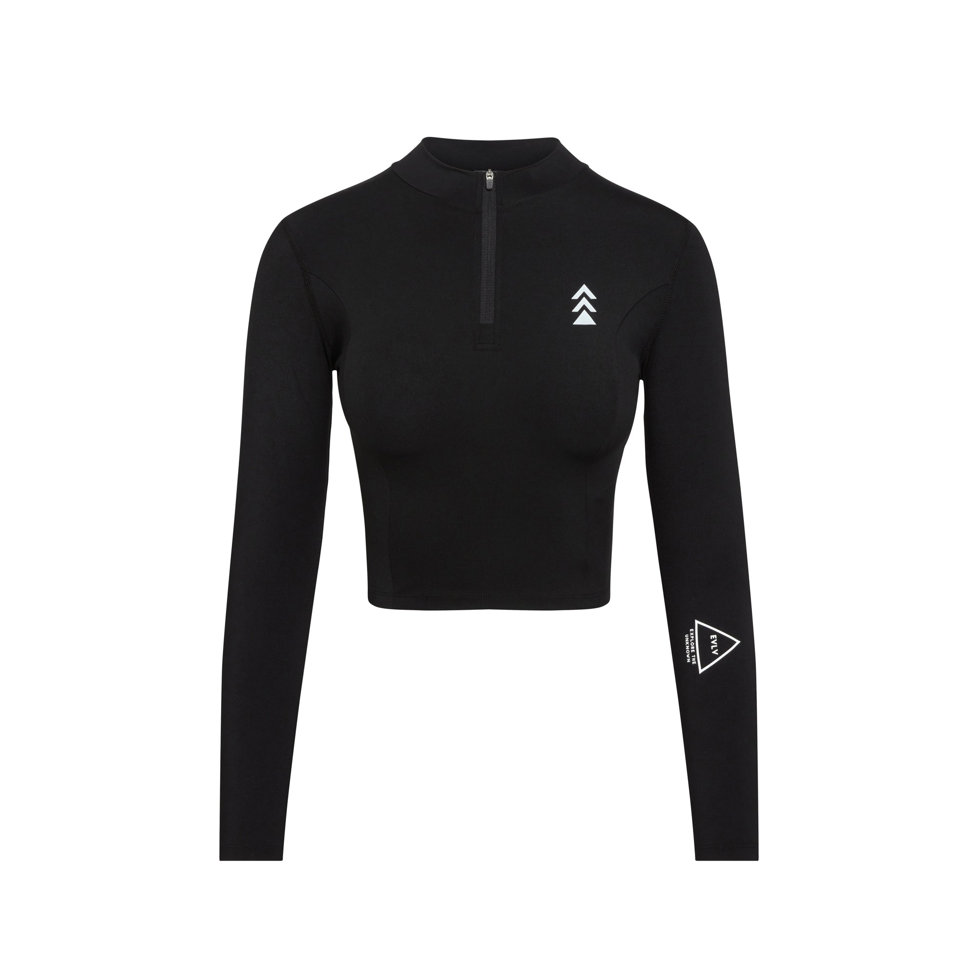 Half-Zip Performance Top - Black