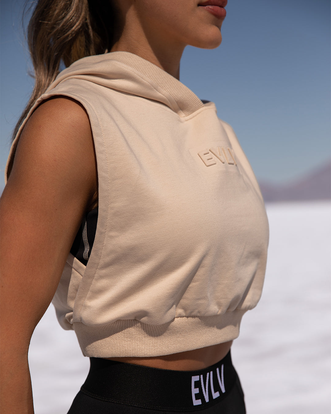 Active Sleeveless Hoodie