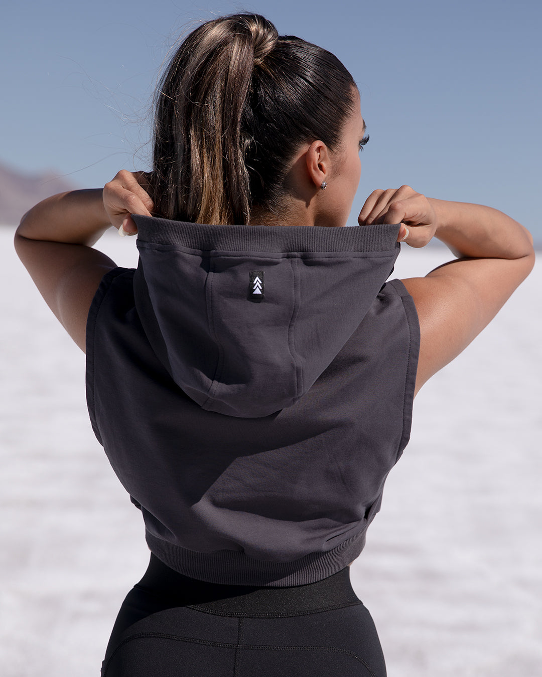Active Sleeveless Hoodie