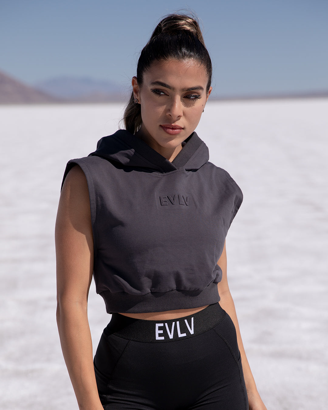 Active Sleeveless Hoodie