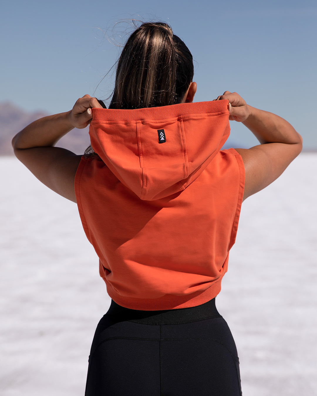 Active Sleeveless Hoodie