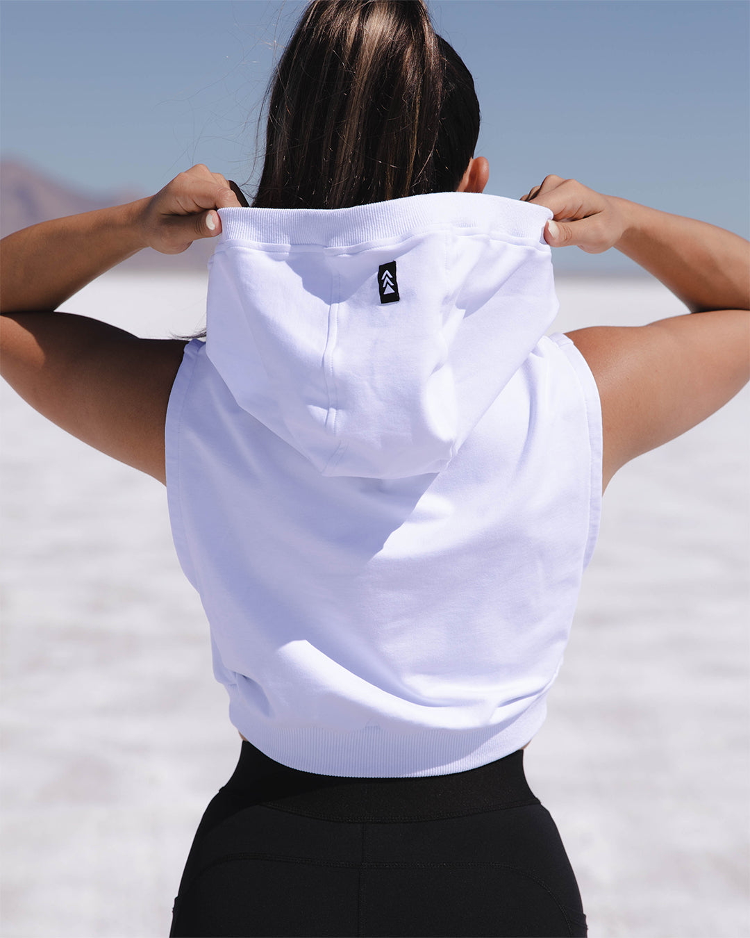 Active Sleeveless Hoodie