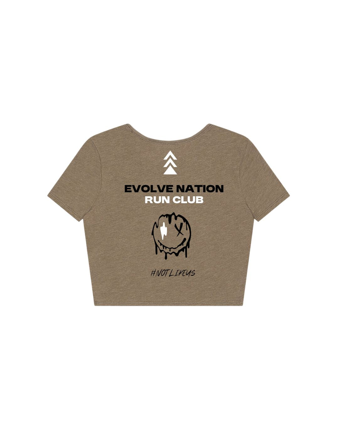 EVOLVE NATION RUN CLUB CROP TEE